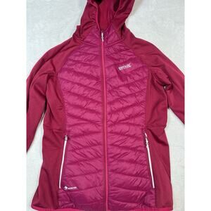 Regatta Womens Andreson VIII Hybrid Fuchsia Padded Windbreaker Jacket Sz 10